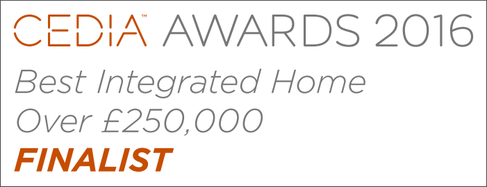 2016 Best Intgrated Home Over 250k Finalist